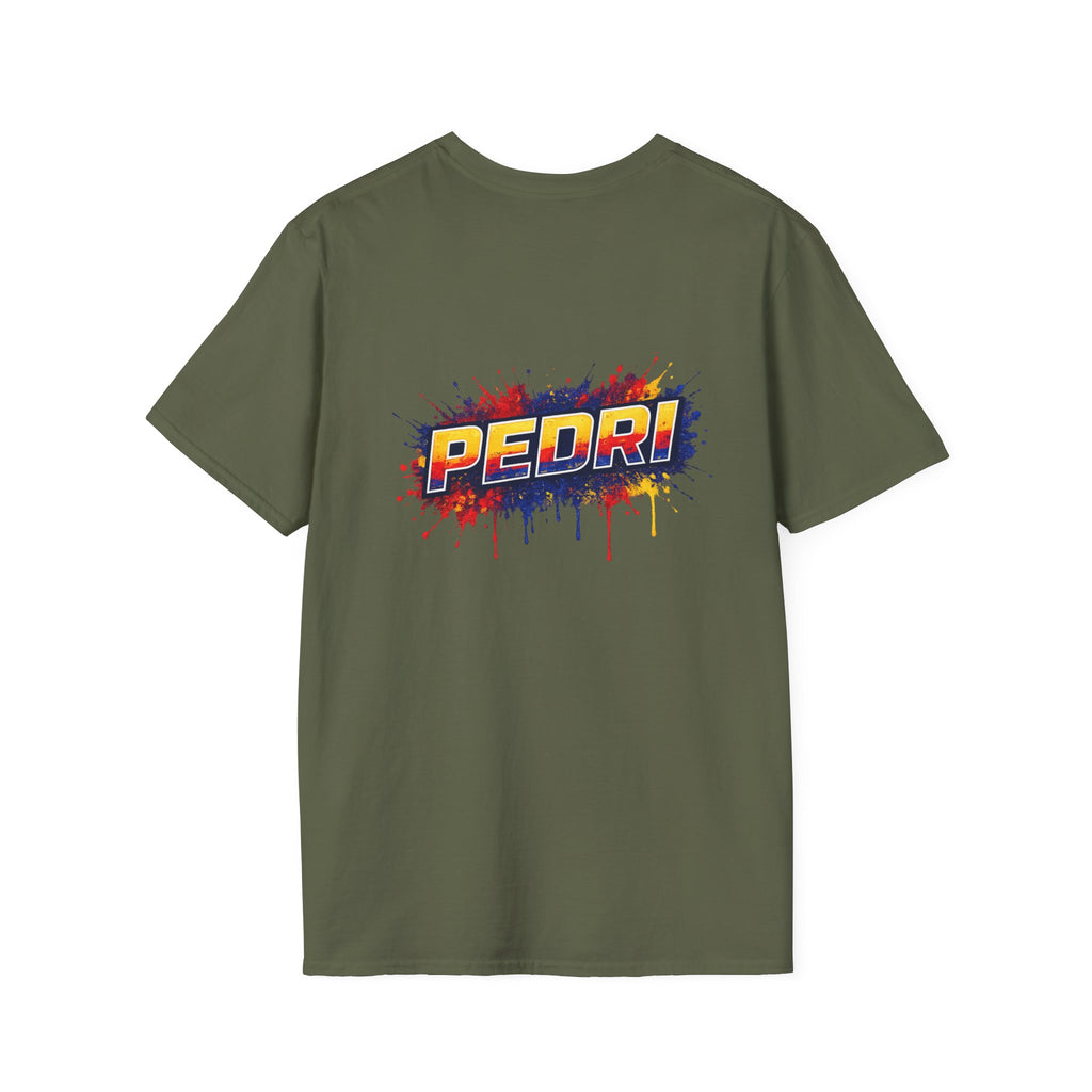 T-Shirt — 'Spain legend' Color Splash Soccer Portrait Tee