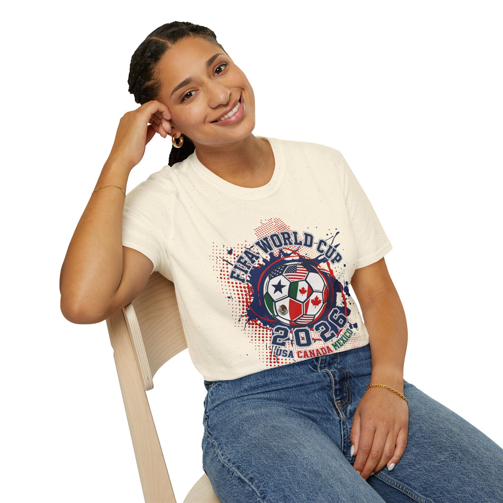 Soccer cup 2026 Tee — USA Canada Mexico Championship Design