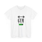 Gym Mode On T-Shirt — Workout Tee with Barbell Graphic