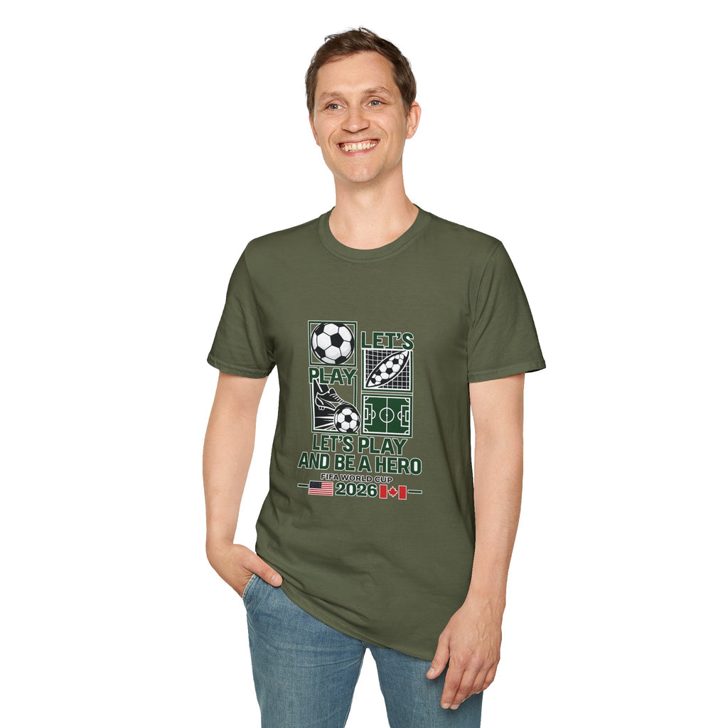 Soccer "Let's Play" T-Shirt — Fan Tee