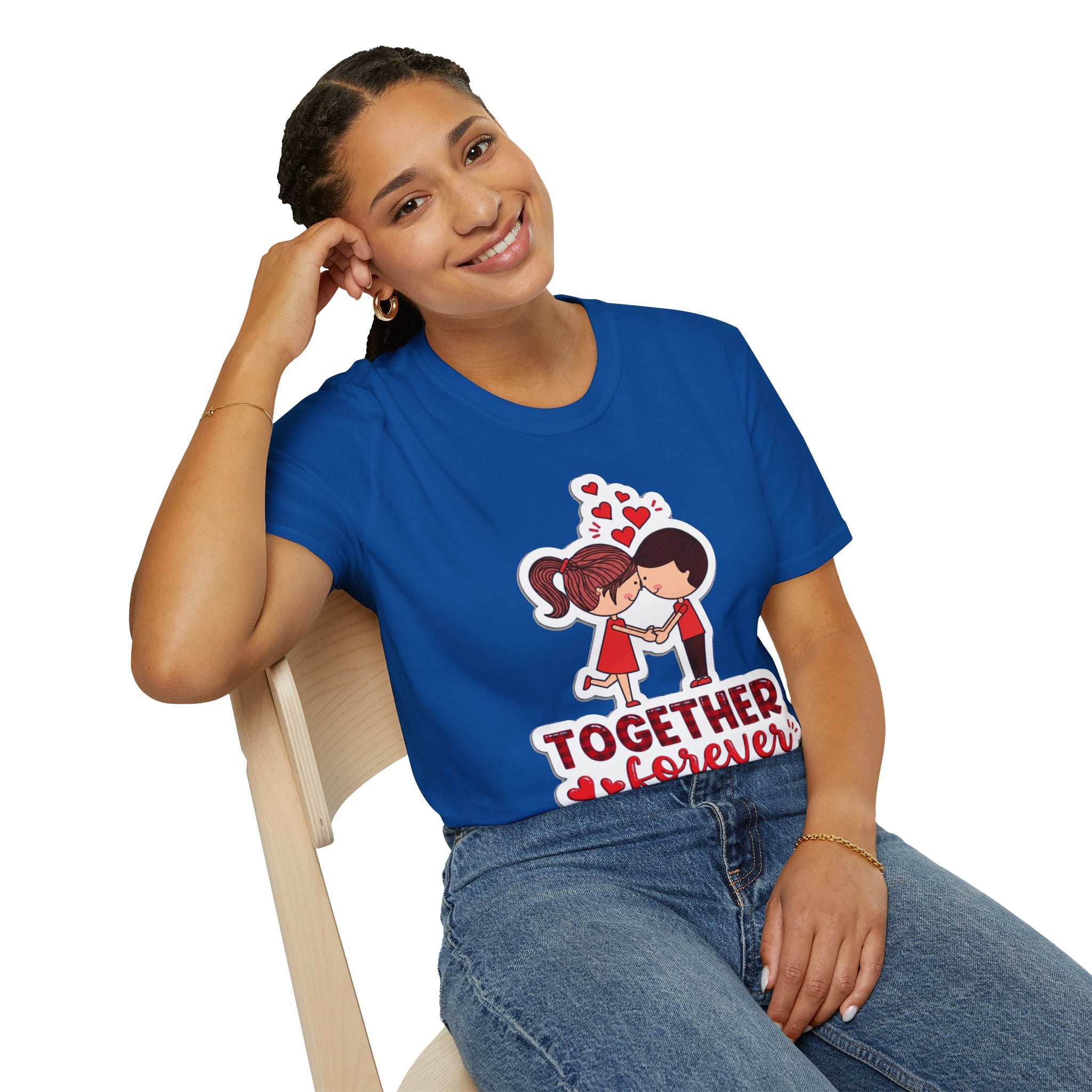 Together Forever Couple T-Shirt — Cute Kids-Style Valentine Tee