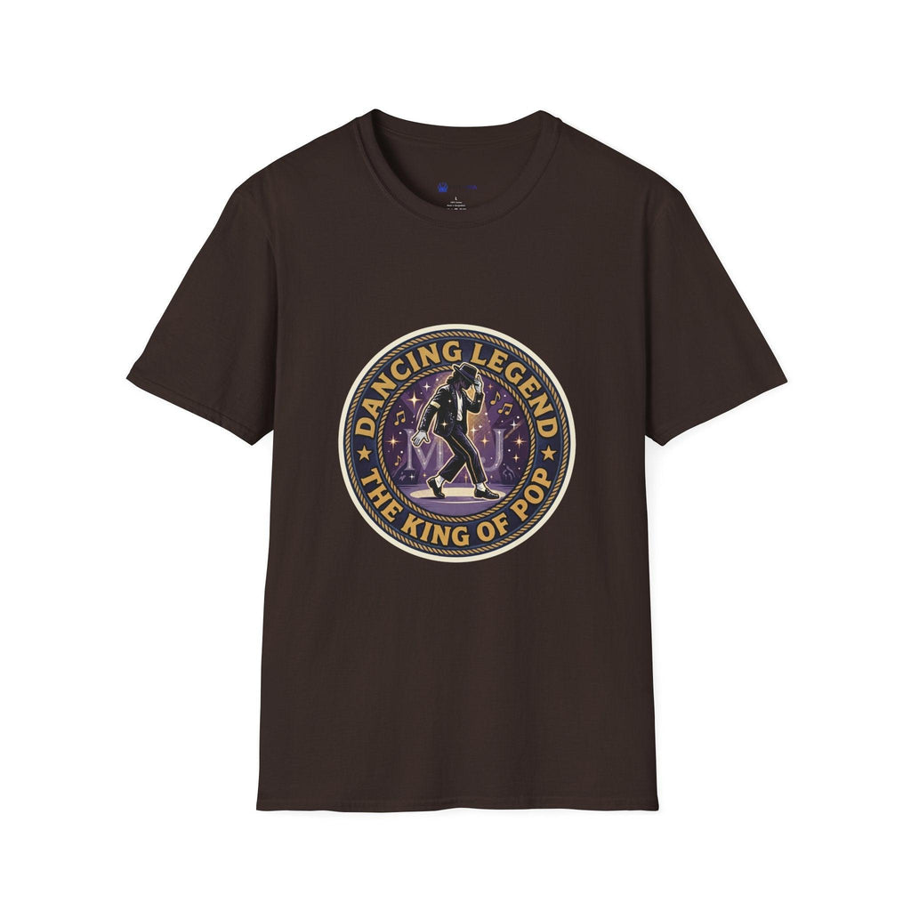 Dancing Legend T-Shirt — "The King of Pop" Retro Michael Tribute.