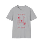 Cute heart game design t-shirt