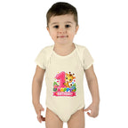 1st Birthday Baby Bodysuit - Happy Birthday Giraffe Onesie