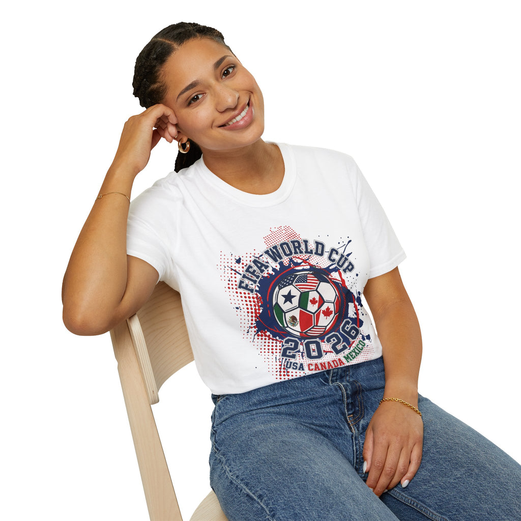 Soccer cup 2026 Tee — USA Canada Mexico Championship Design