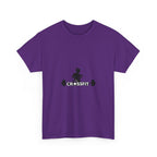 CrossFit Weightlifter T-Shirt — Barbell Silhouette Gym Tee