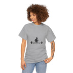 CrossFit Weightlifter T-Shirt — Barbell Silhouette Gym Tee
