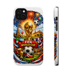 Soccer Magnetic Impact-Resistant Phone Case — FIFA Trophy Design
