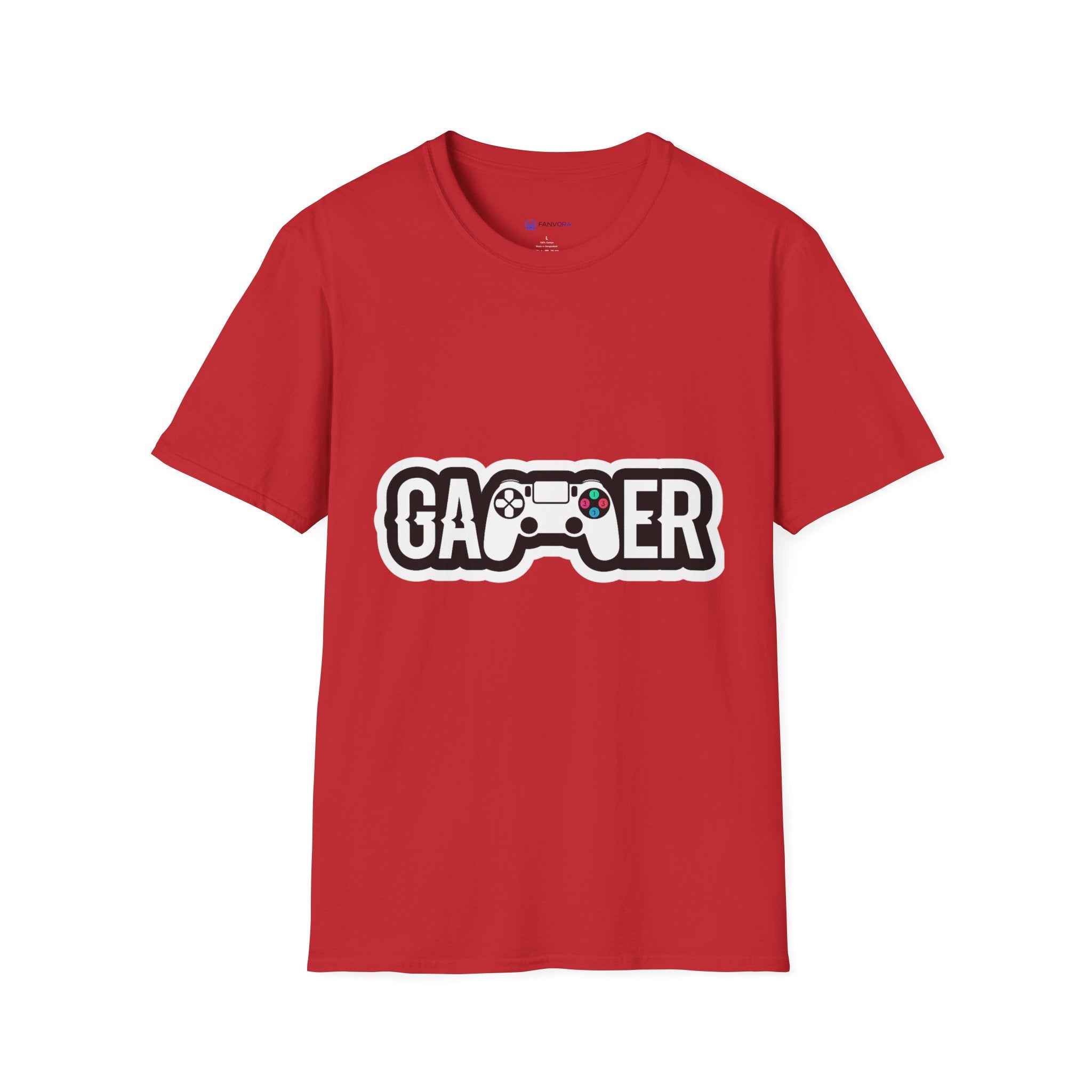 Gamer Controller Graphic T-Shirt — Retro Video Game Tee