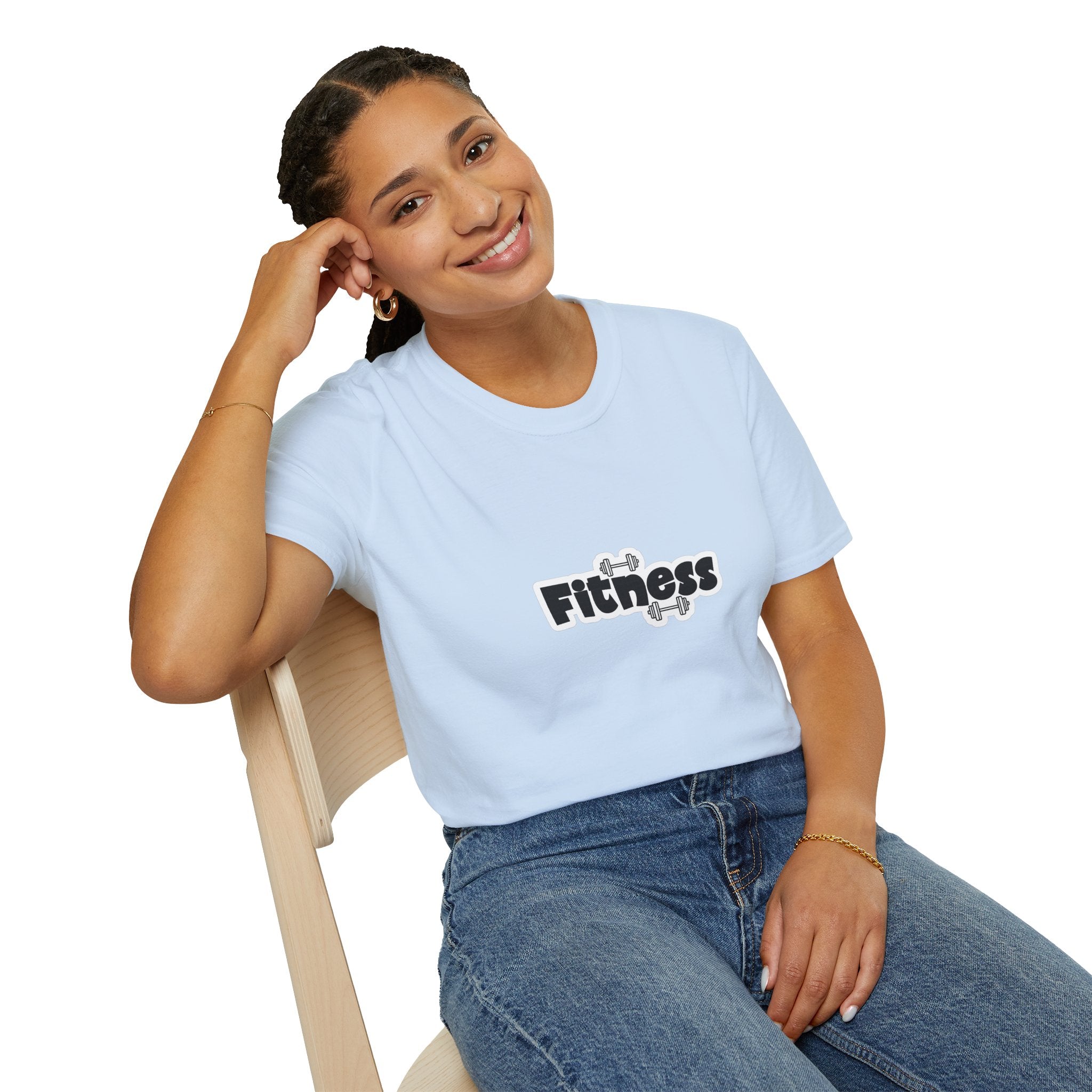 Fitness Graphic T-Shirt — Dumbbell Workout Tee for Gym Lovers