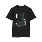 Never Give Up Soccer T‑Shirt — FIFA  2026 Support Tee