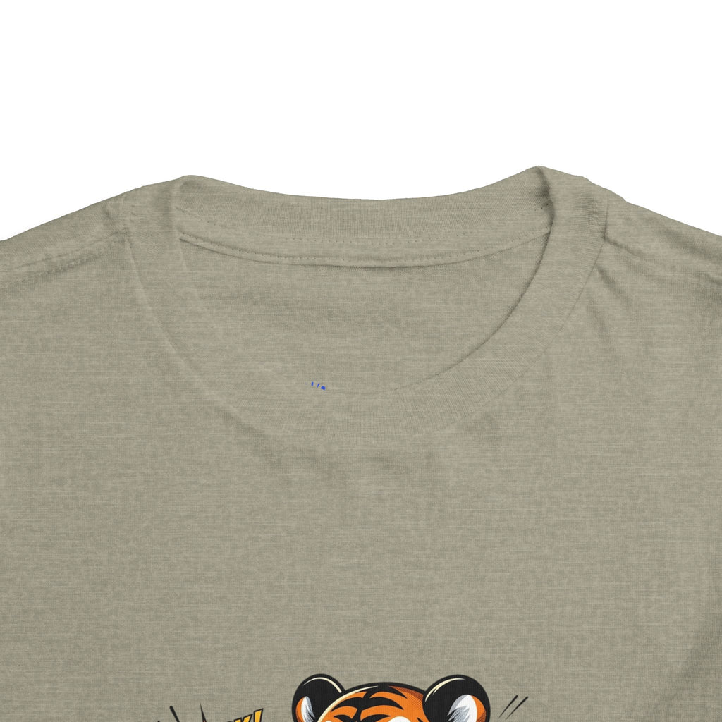 Toddler Soccer Tiger Tee — Cute Kicking Tiger Football Shirt for Kids