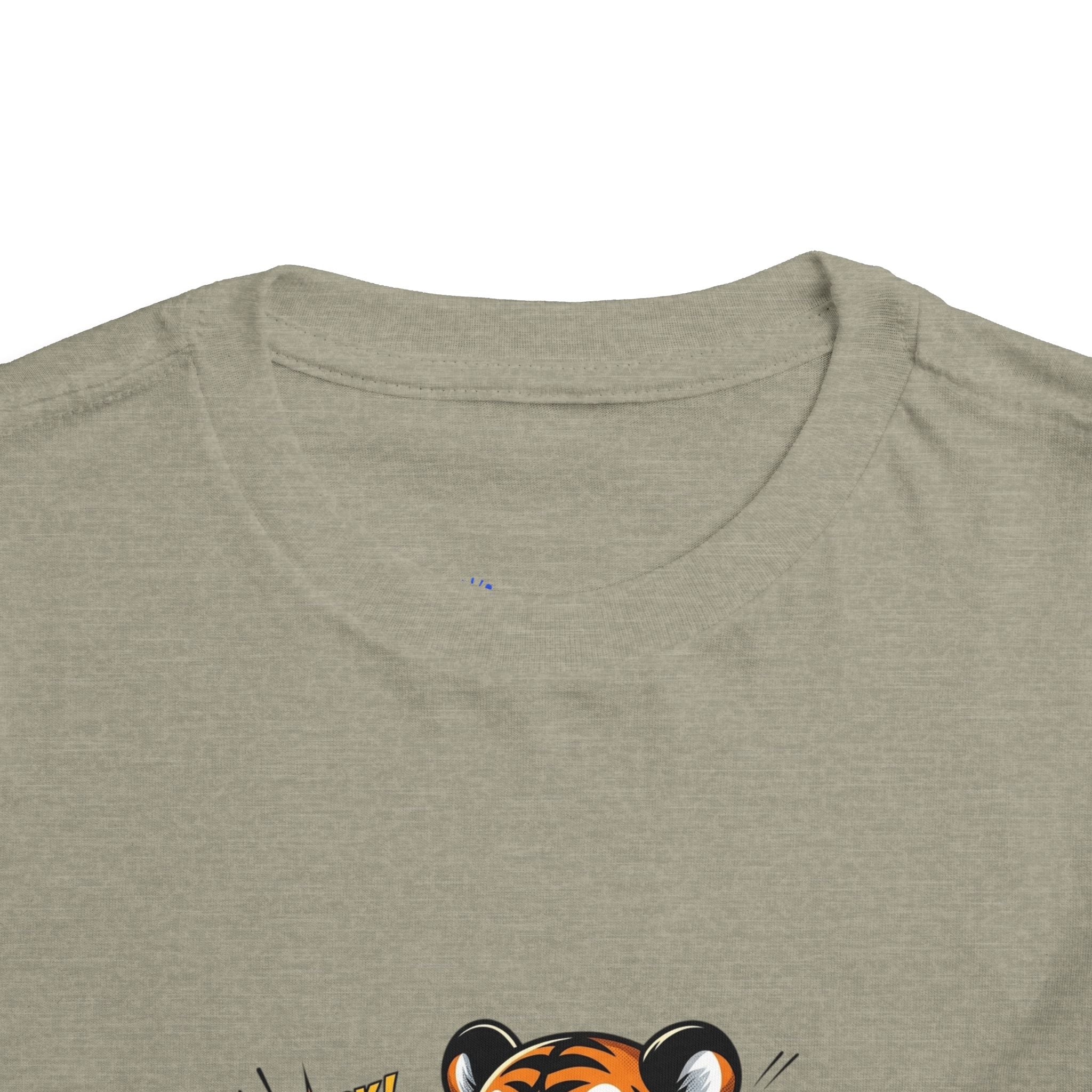 Toddler Soccer Tiger Tee — Cute Kicking Tiger Football Shirt for Kids