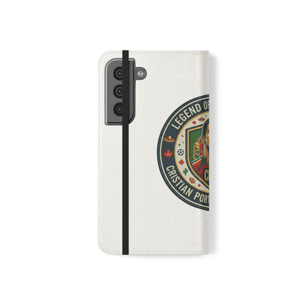 iPhone & Samsung Flip Phone Cases - Argentina GOAT # 10 'Legend of the Game'.