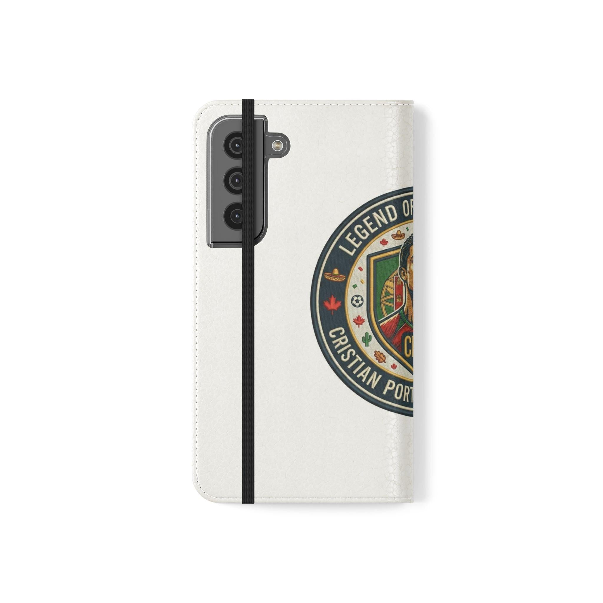iPhone & Samsung Flip Phone Cases - Argentina GOAT # 10 'Legend of the Game'.