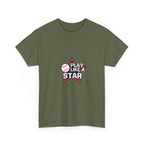 Play Like a Star Baseball Tee — Kids & Youth Sports Shirt