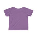 Happy 1st Birthday Infant Tee — Colorful Dino First Birthday Shirt
