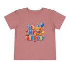 Toddler Birthday Tee — "It's My Birthday" Bear Party Shirt
