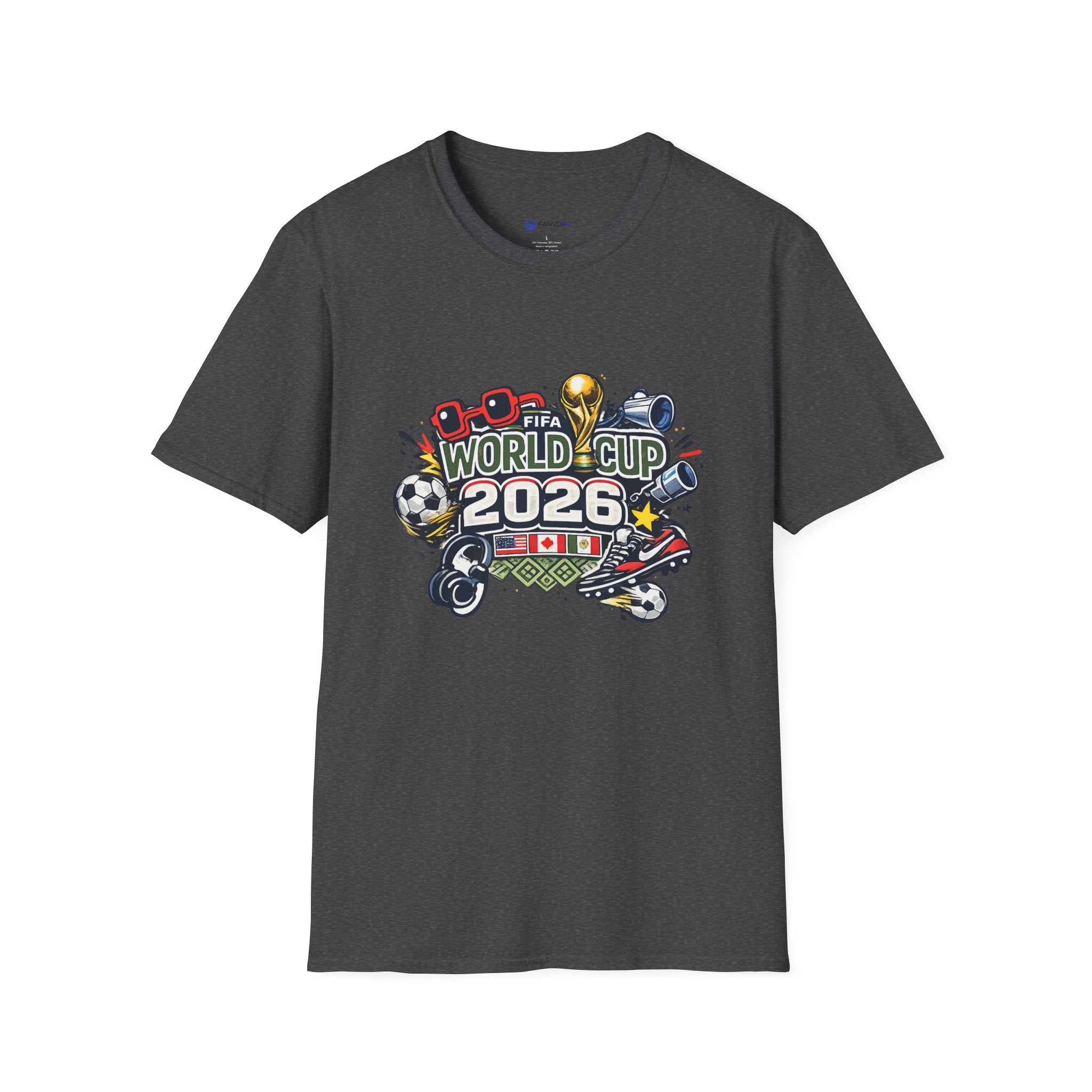 football  T-Shirt — FIFA Fan Soccer Tee