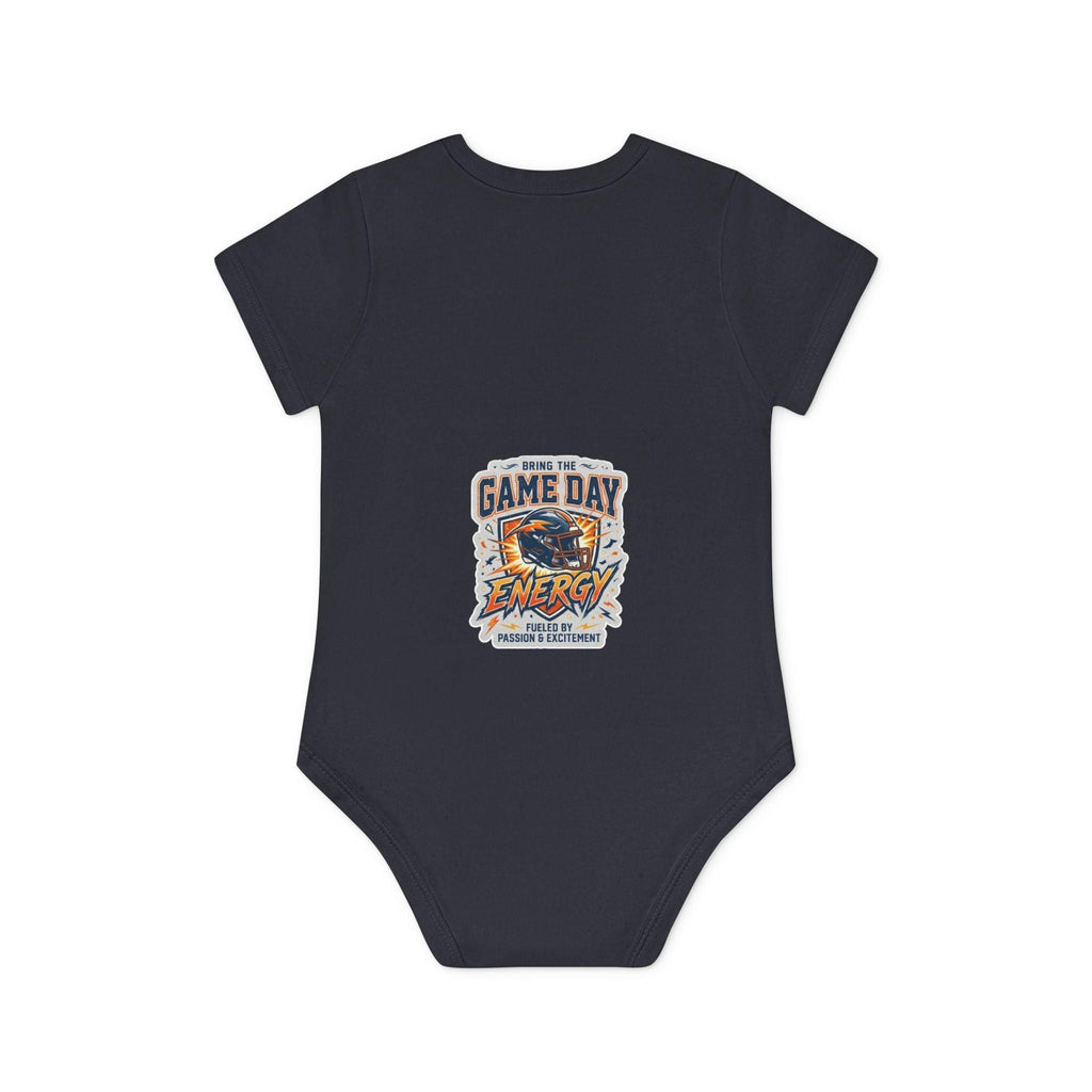 Baby Bodysuit - "France #10 Footballer Rising Star Fan Version" Future Soccer Player & Game Day Energy Organic Baby Onesie.