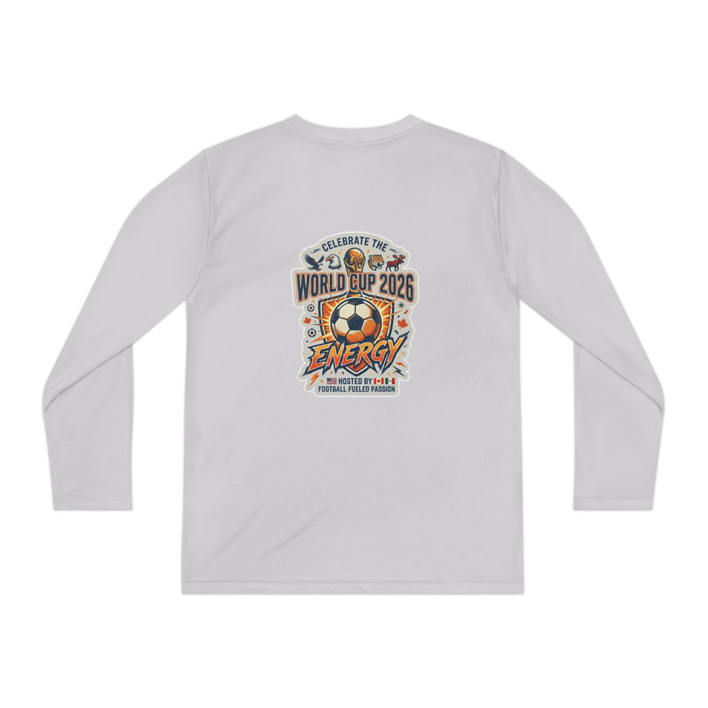 Argentina Legend #10 Youth Soccer Long Sleeve Tee –  World Cup 2026 Energy Design