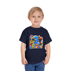 Toddler Birthday Tee — "3" Race Car Happy Birthday Shirt