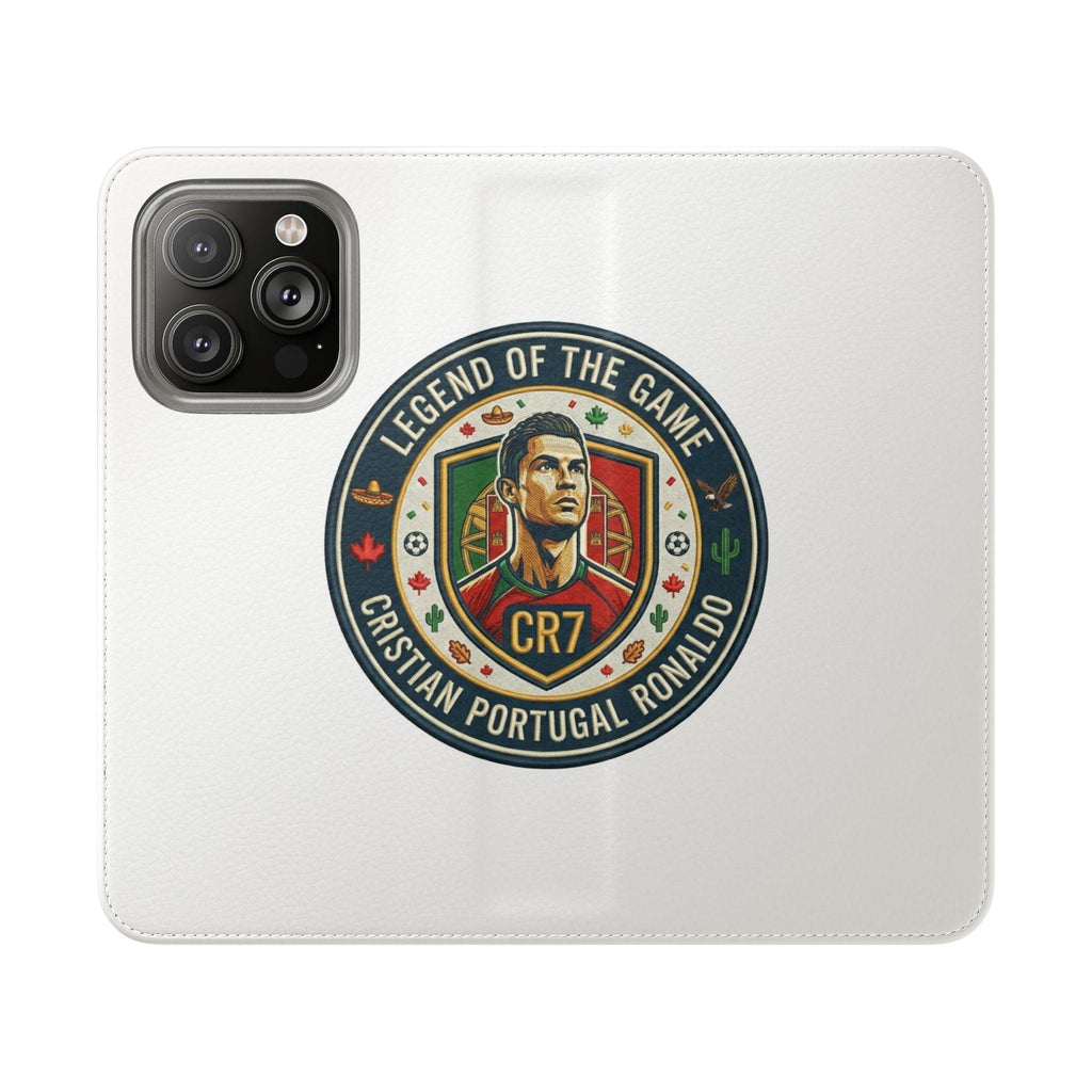 iPhone & Samsung Flip Phone Cases - Argentina GOAT # 10 'Legend of the Game'.