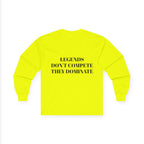 Long Sleeve Football Shirt – World Cup 2026 Fan Tee "Calm Dangerous Genius".