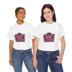 Queen of the Gym T-Shirt — Pink Crown Fitness Tee