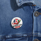 Soccer 2026 Soccer Button Pin — USA Canada Mexico Fan Badge