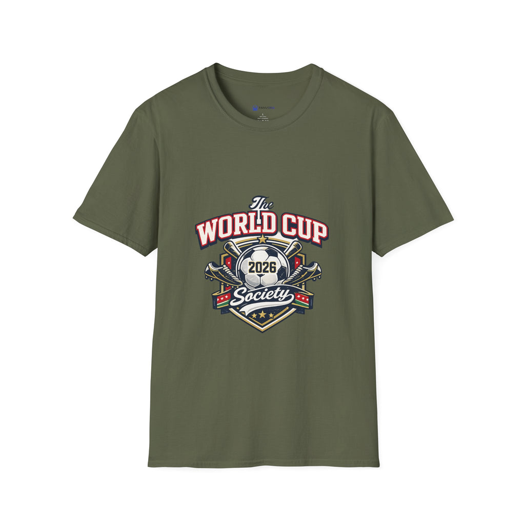 Soccer Cup 2026 Soccer T-Shirt —  Society Graphic Tee