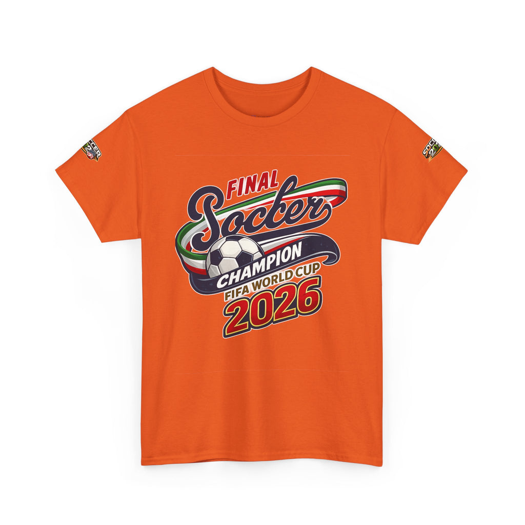 2026 Soccer  Champion Tee - Final Soccer Graphic Shirt