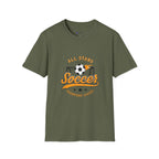 Soccer All Stars T-Shirt — Vintage Goal & Ball Sports Tee