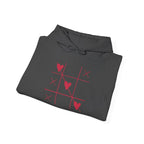 Valentine Hearts Hoodie — "I Only Have Eyes for You" Romantic Pullover.