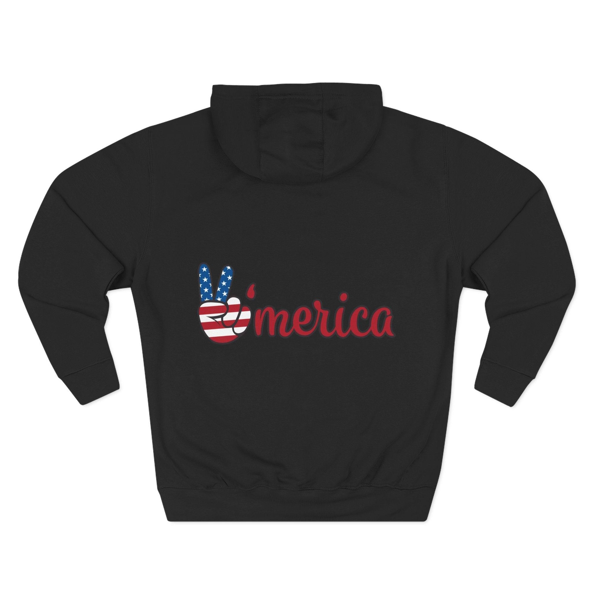 World Cup 2026 Fan Inspired - Patriot Style Fleece Hoodie.