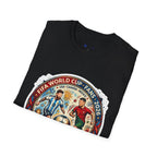 Unisex - Legends Unite Fans’ Choice World Cup T-Shirt — “Survival Pack: Chips & Hope”.