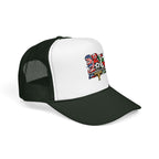 soccer cup 2026 Foam Trucker Hat — USA Soccer Patch Design