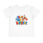 Toddler Birthday Tee — "It's My Birthday" Puppy Party Shirt