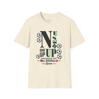 Never Give Up Soccer T‑Shirt — FIFA  2026 Support Tee