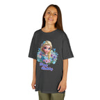 Kids Tee — 'Happy Birthday' Princess Floral Design