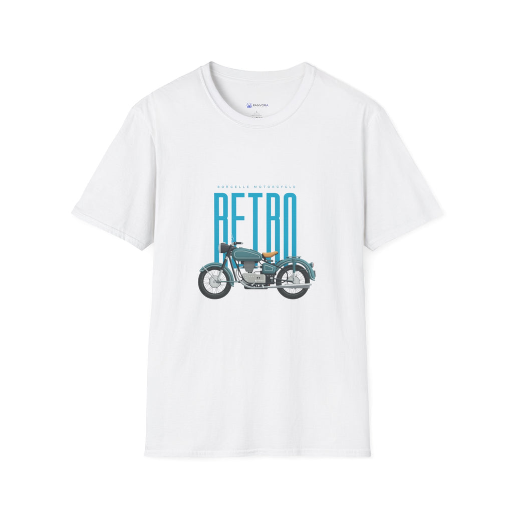 Retro Motorcycle T-Shirt — Vintage Bike Graphic Tee