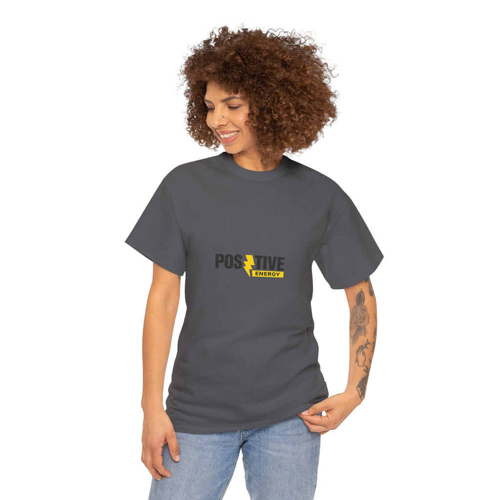 Positive Energy T-Shirt — Minimal Motivational Tee