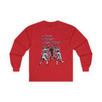 Long Sleeve Football Shirt – World Cup 2026 Fan Tee "Calm Dangerous Genius".