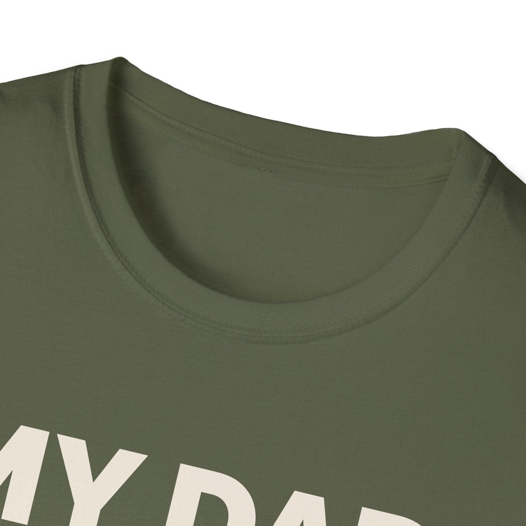 Dad concert style graphic t-shirt