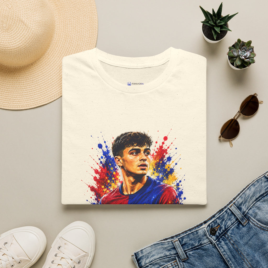 T-Shirt — 'Spain legend' Color Splash Soccer Portrait Tee