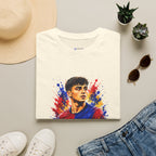 T-Shirt — 'Spain legend' Color Splash Soccer Portrait Tee