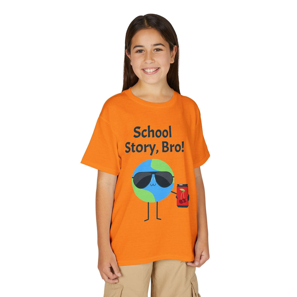 Toddler shirt with rock hand graphic