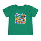 Toddler Birthday Tee — "3" Race Car Happy Birthday Shirt