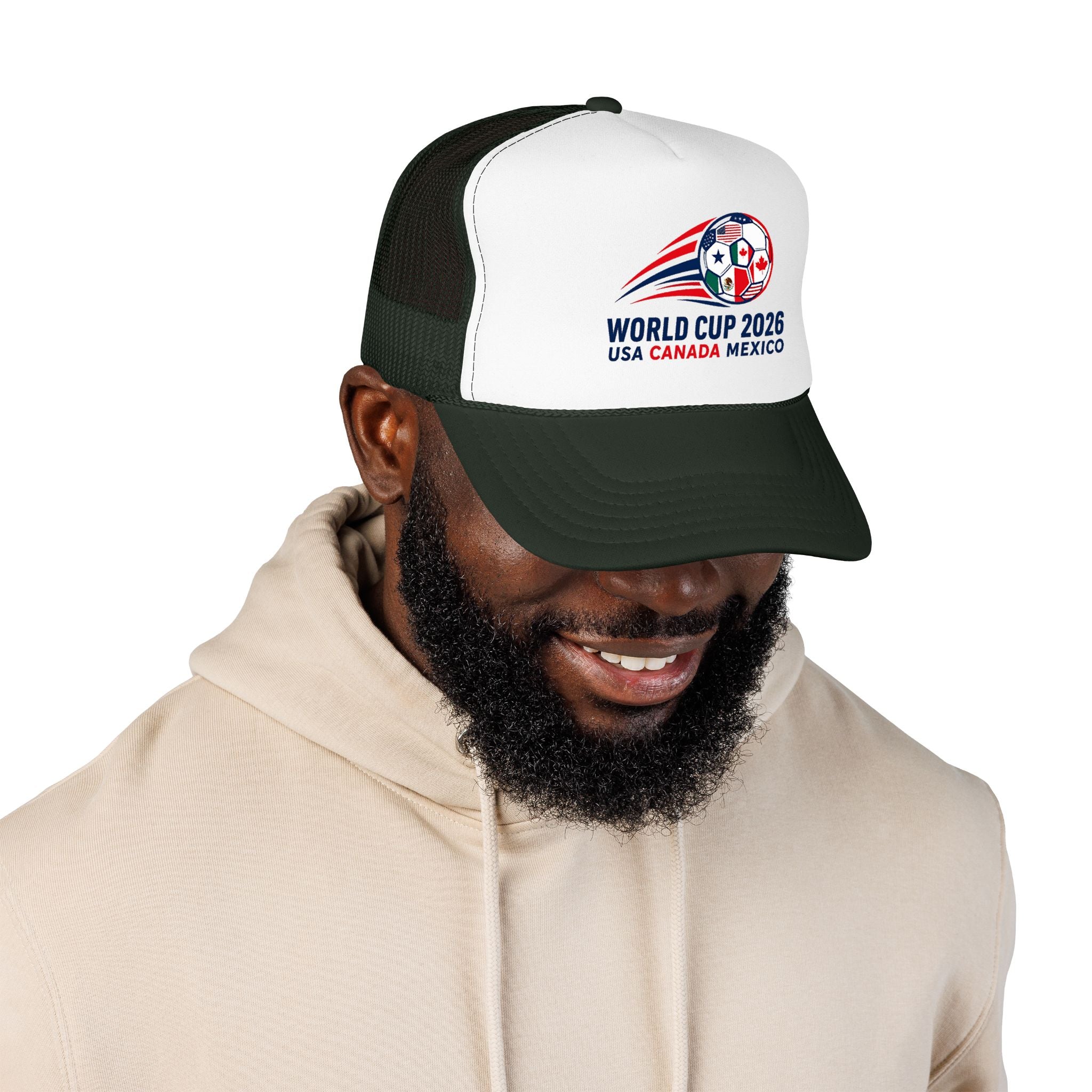 Soccer Cup 2026 Trucker Hat — USA Canada Mexico Soccer Cap