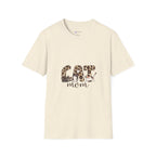 Cat Mom Leopard Print T-Shirt — Cute Graphic Tee for Cat Lovers